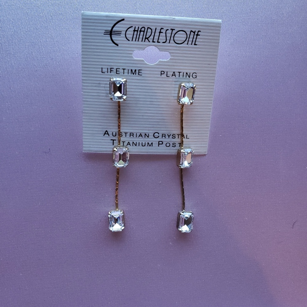 Austrian crystal earings